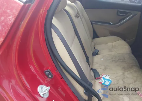 2011 Hyundai Elantra Gls (Ulsan Plant) z USA, uszkodzony, nr VIN KMHDH4AE5BU152598